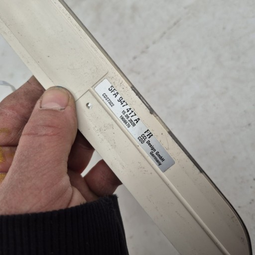 SEAT LEON IV 4 FR 20-> moulding cover of the threshold left front