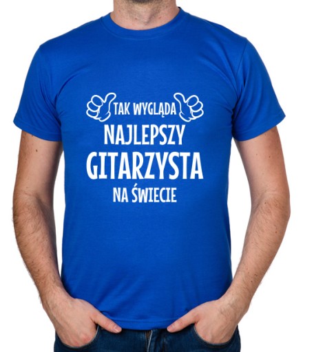 koszulka NAJLEPSZY GITARZYSTA prezent