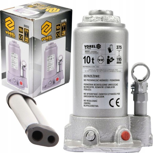 ГИДРАВЛИЧЕСКИЙ ДОМКРАТ VOREL 10T