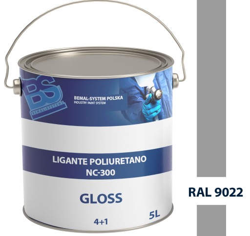 BEMAL MARINE PAINT - ПОЛІУРЕТАНОВИЙ ЛАК - 5L - RAL 9022