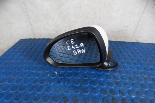 Opel Corsa E mirror left 3PIN LAKIER Z42A st.BDB original EUROPA