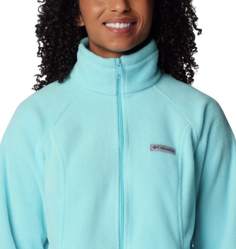 Dámsky fleece Columbia Benton Spring Full Zip-Aquamarine M