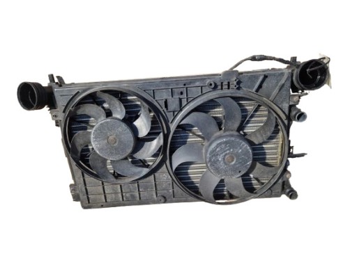 1K0121207BE - Водяний кулер інтеркулер вентилятор vw golf v 5 jetta touran a3 8p 1.9 td