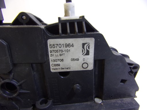 lock door right front FIAT GRANDE PUNTO 6 PIN 2006 55701964