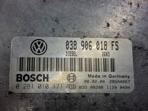 SESTAVA STARTOWY VOLKSWAGEN PASSAT B5 038906018FS 4B0905851 3B0920802A