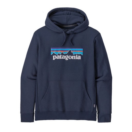Синій світшот Patagonia P-6 Logo Uprisal Hoody, розмір L