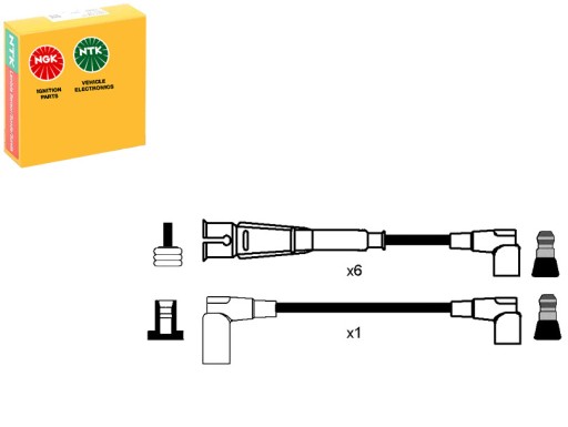 2580 - Кабели зажигания mercedes c r107 w460 280 ge sl