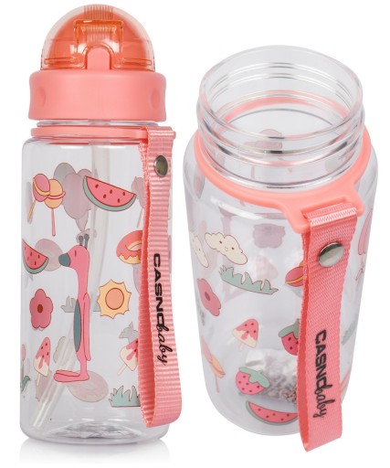 Пляшка Casno KXN-5028I Willy 400 мл рожева