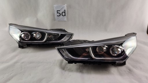 Hyundai ioniq полностью светодиодная левая правая фара