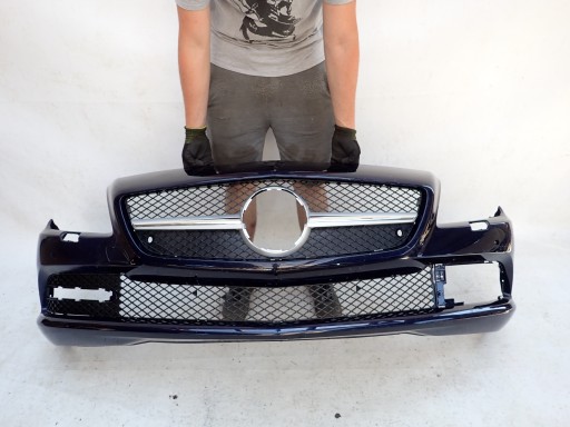 MERCEDES SLK III 3 R172 11-15 bumper front front washer PDC