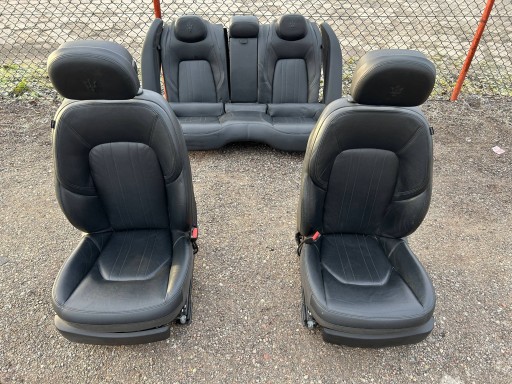 seats inner leather komplet Maserati Ghibli M157 2013