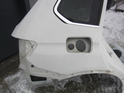 BMW X3 F25 quarter rear right rear part fender rear right BIALY side