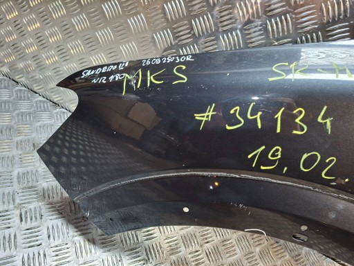 fender left front 260925030R DACIA SANDERO III STEPWAY 2021
