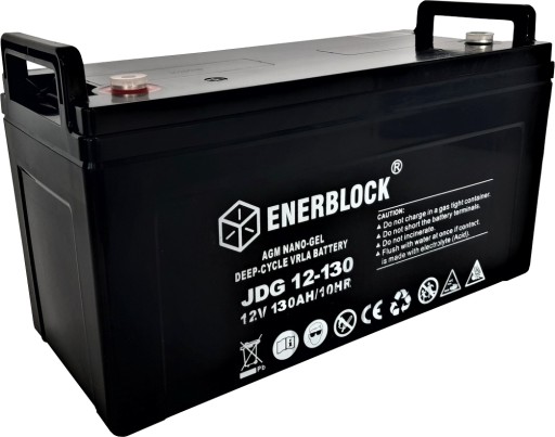 Гибридная гелевая батарея agm для ибп, кемперов, лодок, фотоэлектрических систем | 12 в 130 ач