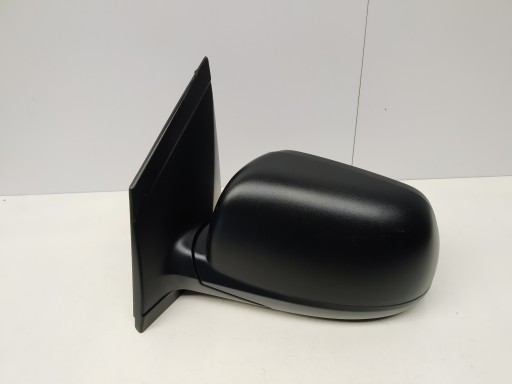 11r- Kia Picanto II mirror left reczne manually 4023530 black, 3D 3 door