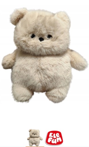Elefun Pluszak pluszowy Miś 30 cm Beżowy 937 0+