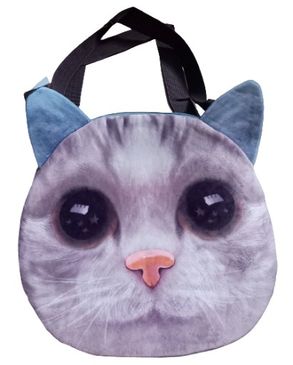 Котяча сумка 3D котяча морда 40х38см