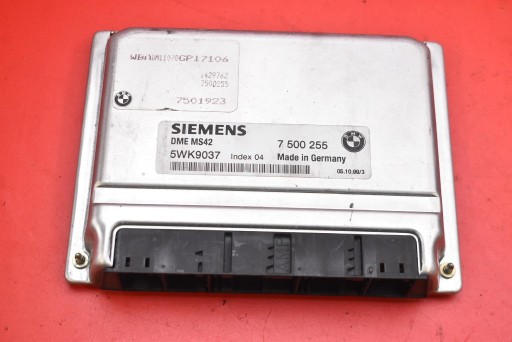 Контролер комп'ютера двигуна 7500255 bmw e39 2.0i 150 км 00-04