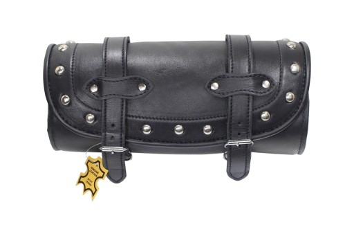 MMP.23.02.2023.16.4877 - ПЕНАЛ, РУЛОН NAL 28СМ ЕКОШКІРА ЧОРНА З ЗАКЛЕПКАМИ