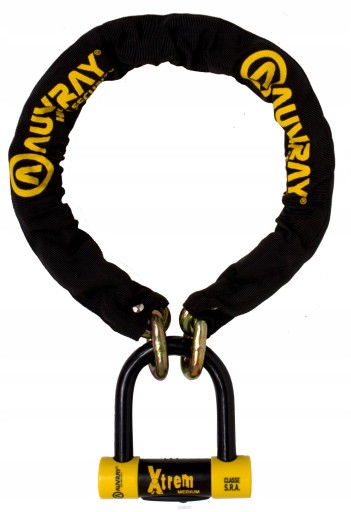 ЛАНЦЮГ + ЗАМОК XTREM MEDIUM 100CM AUVRAY