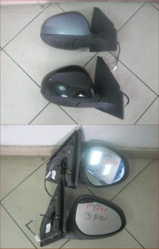 mirror right Lancia Ypsilon 2011- 3PIN
