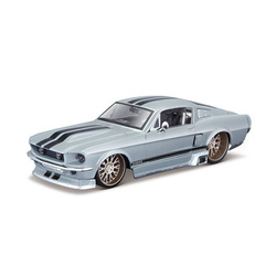 FORD MUSTANG GT ' 67 CLASSIC MUSCLE 1: 24 СІРИЙ
