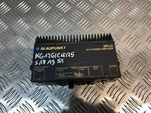 AMPLIFICATORE audio Blaupunkt BPA20 7607801010