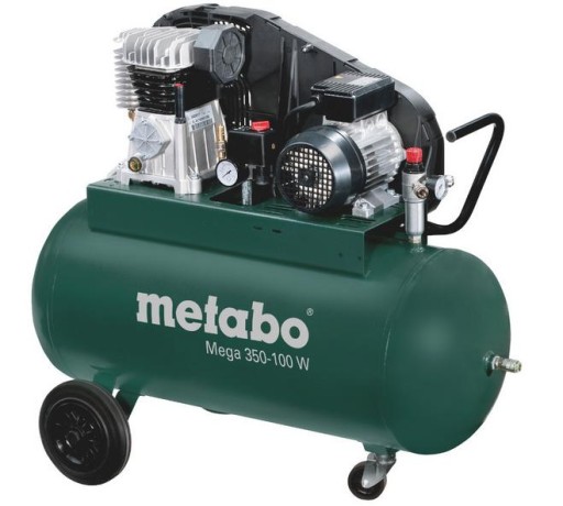 МАСЛЯНИЙ КОМПРЕСОР METABO 230V 90L MEGA 350-100 W