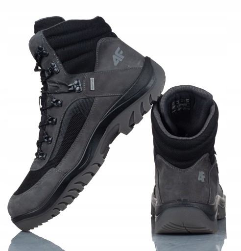 Високі трекінгові черевики 4F OBMH253, розмір 44