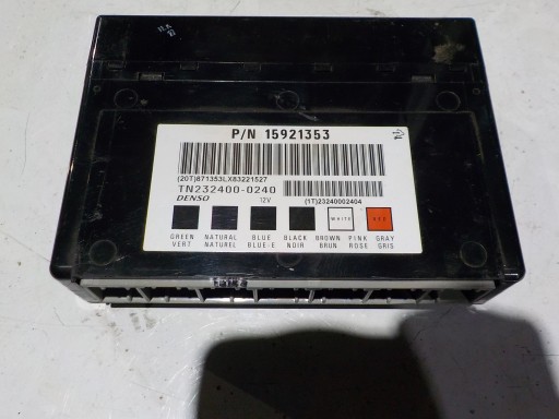 CHEVROLET CRUZE modulo BSI UCH 15921353