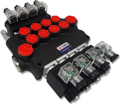 V-F80-4S-EE1212 - ГИДРАВЛИЧЕСКИЙ ЭЛЕКТРИЧЕСКИЙ СПЛИТТЕР 4 СЕК 80Л 12В