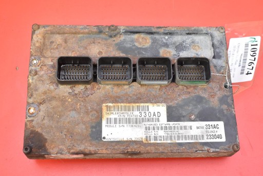 Unité de contrôle Ordinateur Moteur P04748330AD CHRYSLER PACIFICA 1 et 3.5 V6 213 KM
