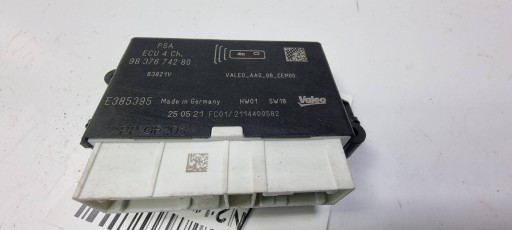 Module Stationnement PDC 9837674280 CITROEN BERLINGO III