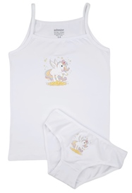 Білий комплект білизни Katamino 116