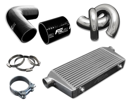 ICKIT-AUDI13-MAP-B - Інтеркулер Audi A6 C7 3.0 TDI чорний FMIC так