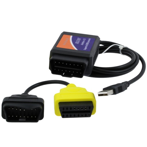 ИНТЕРФЕЙС OBD2 A3 MultiEcuScan FIAT + ELM327 USB