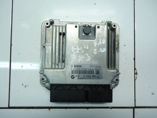 BMW 2.0D N47D20 computer control unit of the engine 8570931