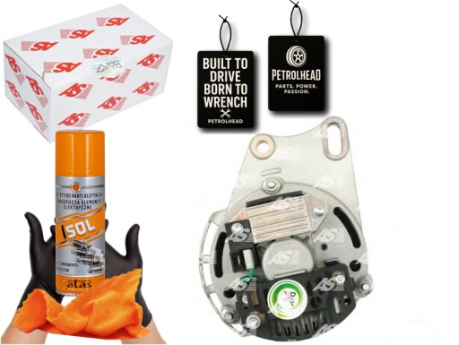 ASPA4047#ECS-PCP+K - Генератор переменного тока cinquecento seicento 91- 55a as-pl #petrolhead pro+ kit4