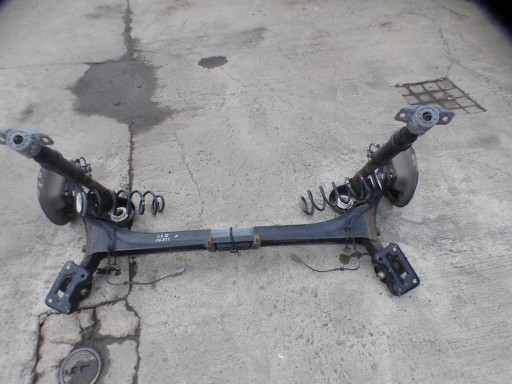 CITROEN C4 II 1.6 VTI 20111R RINFORZO PARAURTI PONTE POSTERIORE posteriore + ammortizzatori + dischi