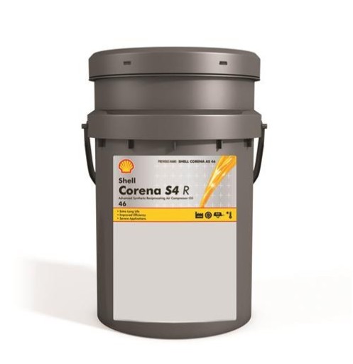 Компрессорное масло SHELL Corena S4 R46 20L синтетика