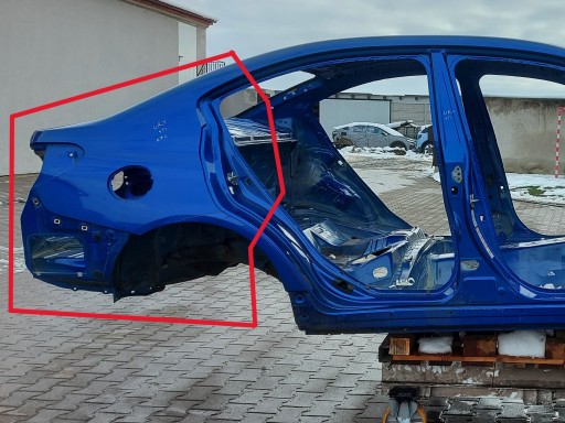 Subaru WRX STI 2015 fender right quarter right rear part rear