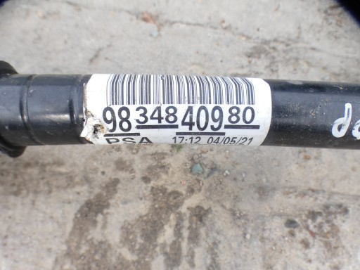 Peugeot 408 II CITROEN DS4 II semi-axis right side long 9834840980