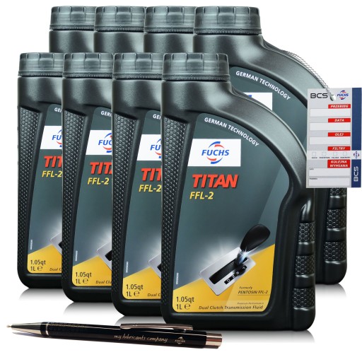 Масло fuchs titan pentosin ffl-2 8 литров для коробки передач dsg vw g052182 8л