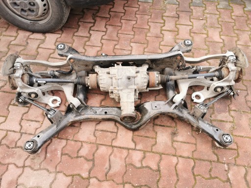 4G0505235AD 4G0511305P - Балка підвіска задня заглушка audi a6 c7 a7 rs6 c7 rs7