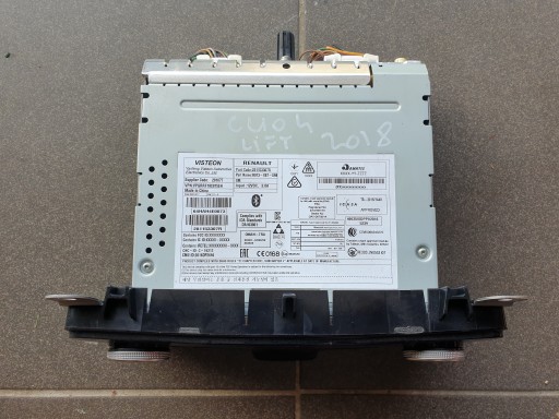 RADIO RENAULT CLIO 4 IV 2013- 281153307r