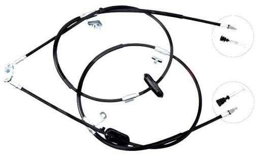 K17603/ZAW - ТРОС РУЧНИКА OPEL MOKKA 12-