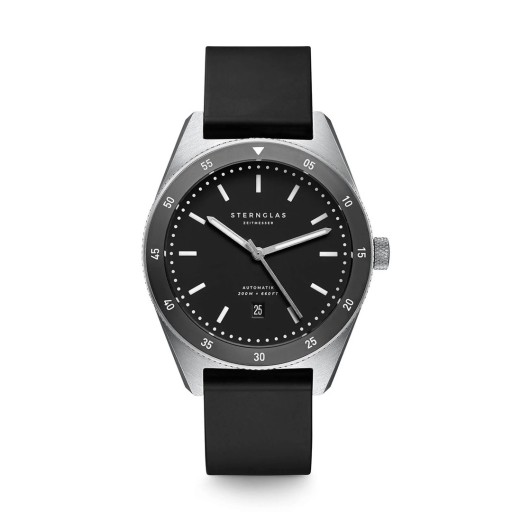 STERNGLAS Marus black, 42 mm automatic S02-MA03-KA01