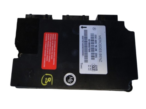 A2308207826 A2309000500 - Модуль контроллера гидравлической системы mercedes sl r230 230 лифт