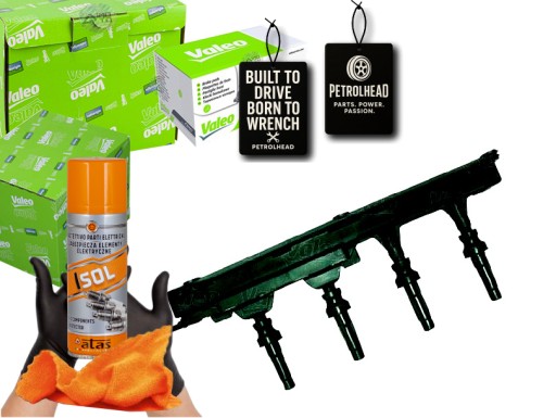 VAL245099#ECS-PCP+K - Катушка зажигания citroen evasion xantia xm xsara zx #petrolhead pro+ kit4