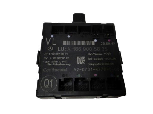 MERCEDES ML GL W166 W176 W246 модуль a1669005605